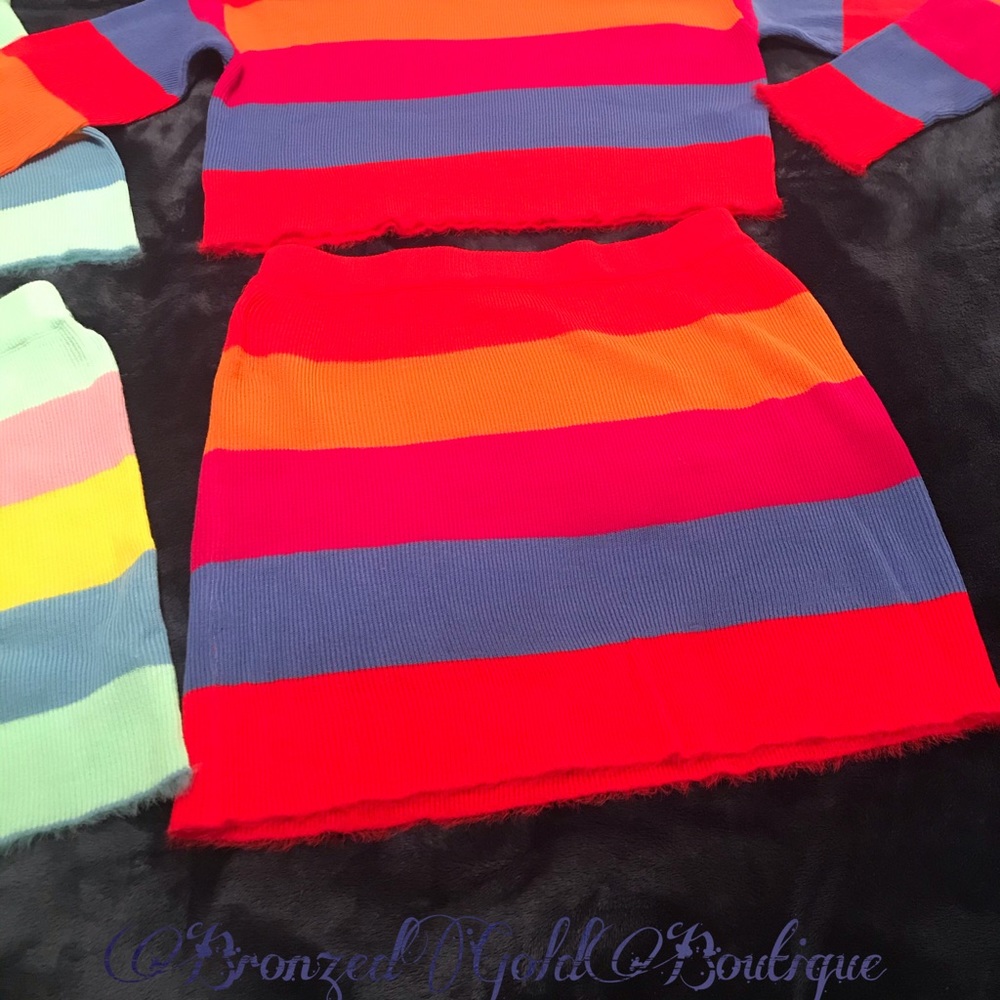 💙 ColorBlock Skirt Set 💙 - Picture 7 of 7